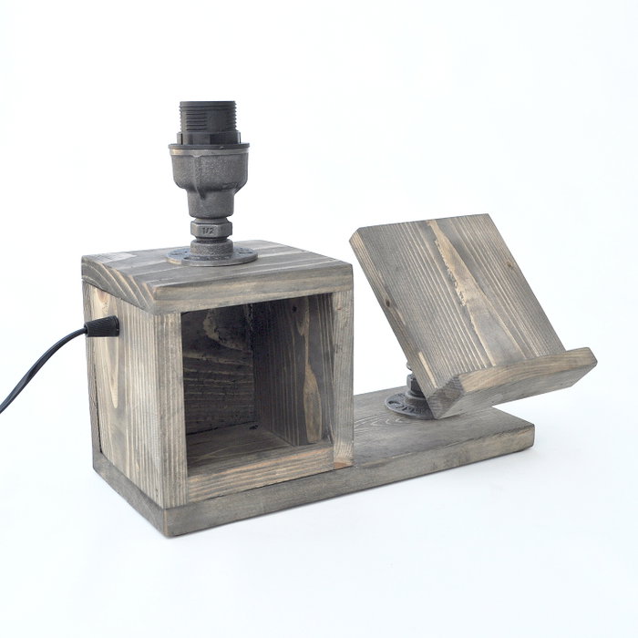 Opviq Pp078 Lámpara de Mesa de Hierro Negro Opviq Pp078 Lámpara de Mesa de Hierro Negro